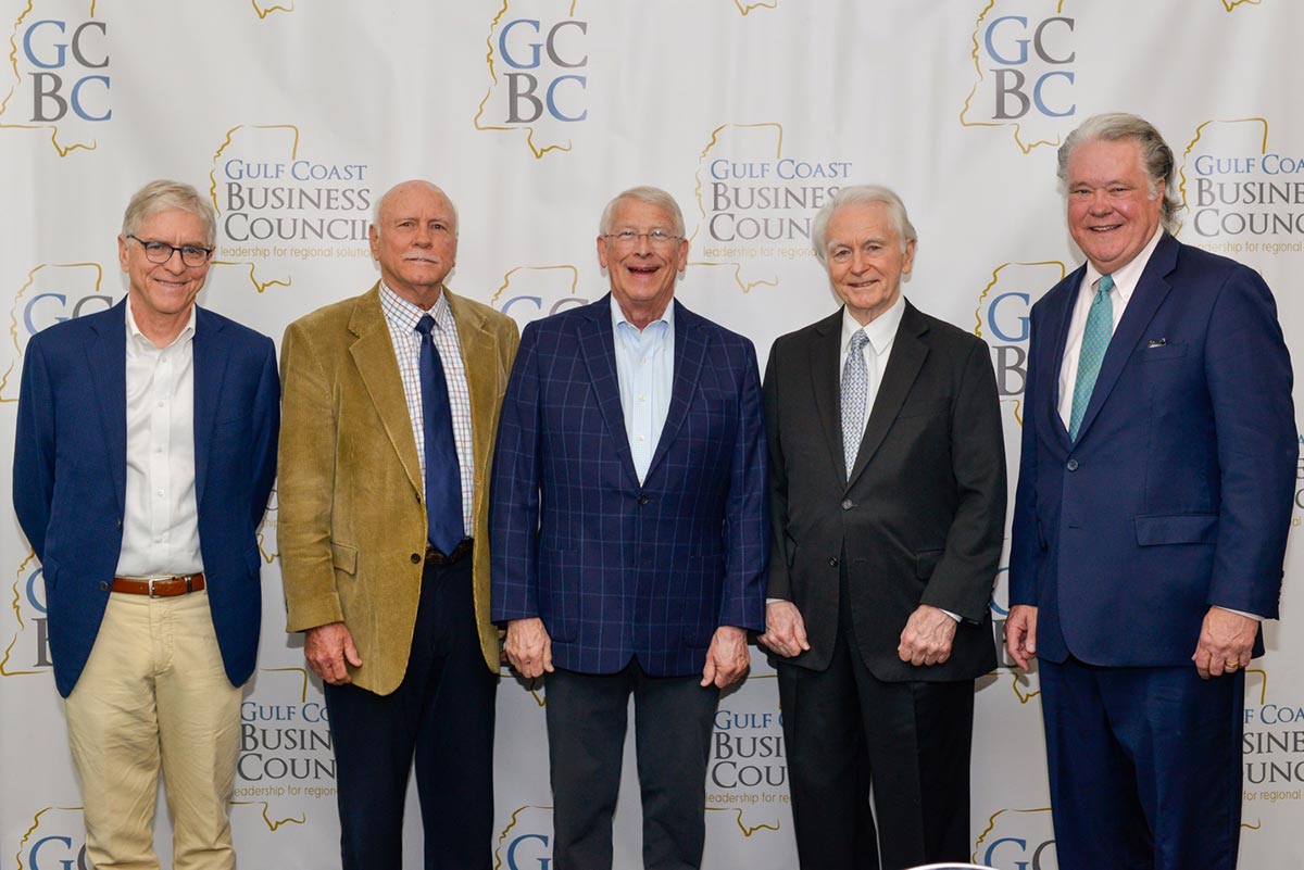 Senator Roger Wicker and Members of the Mississippi Sound Coalition