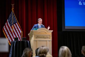 Jamie Miller Speaking at State of Coast Symposium